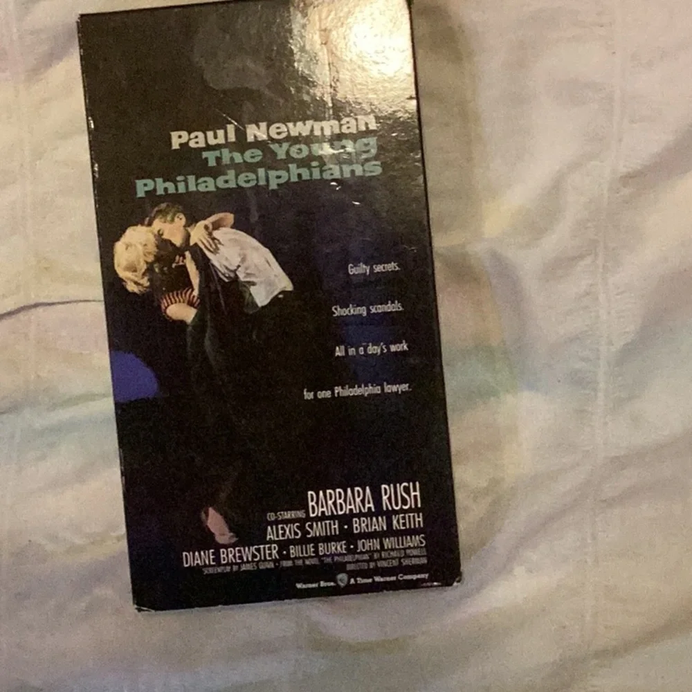 2 Paul Newman vhs movies, Hitchcock’s Torn Curtain & The Young Philadelphians